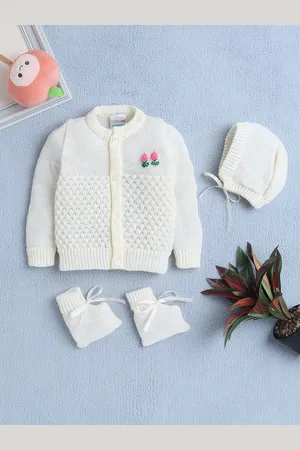 BUMZEE Girls Cardigan with Embellished Detail