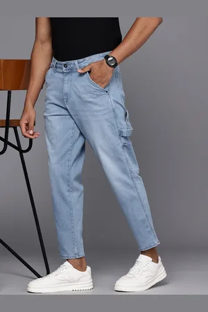 Louis Philippe Men Loose Fit Light Fade Stretchable Jeans