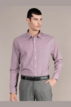 CANTABIL Men Spread Collar Micro Ditsy Printed Cotton Formal Shirt