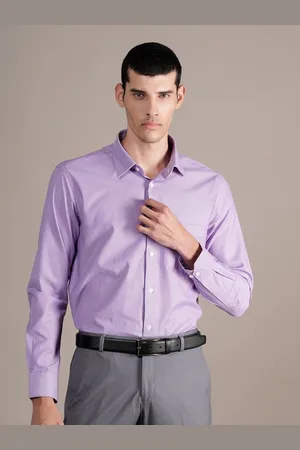 CANTABIL Men Spread Collar Micro Ditsy Printed Cotton Formal Shirt