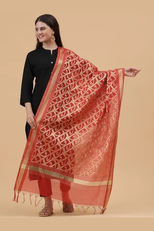 Banjara Woven Design Dupatta with Zari
