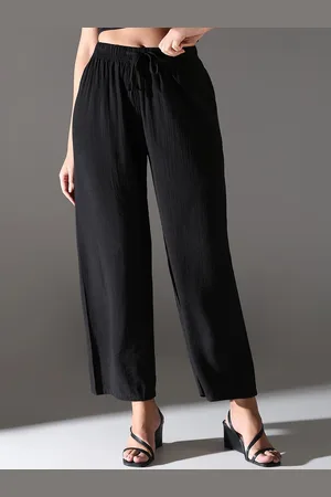 SHOWOFF Women Comfort Straight Fit Trousers