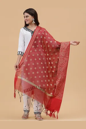 Banjara Woven Design Dupatta with Zari