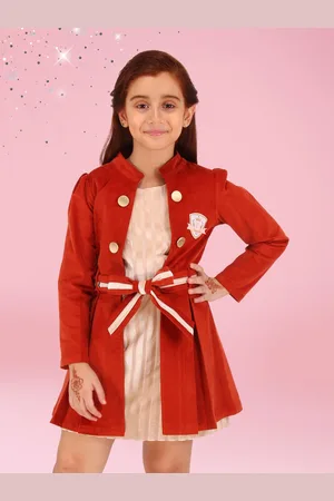 CUTECUMBER Girls Applique Fit & Flare Dress