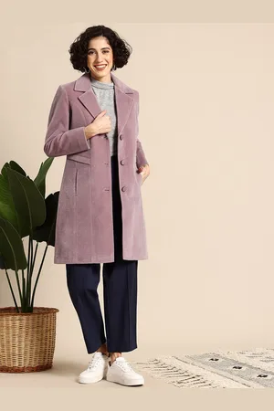 Mast & Harbour Single-Breasted Longline Overcoat