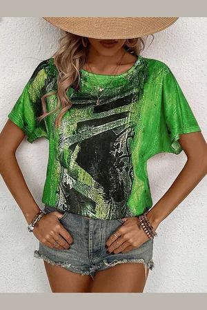 LULU & SKY Women Printed T-shirt