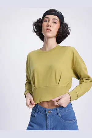 DressBerry Relaxed Radiance Crop Sweatshirt
