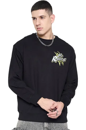 Mast & Harbour Men Typography Printed Pullover Sweatshirt