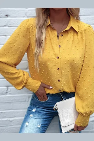 LULU & SKY Women Print Shirt Style Top