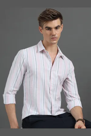 Bushirt Classic Vertical Striped Pure Cotton Casual Shirt
