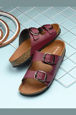 Killer Women Open Toe Flats with Buckle