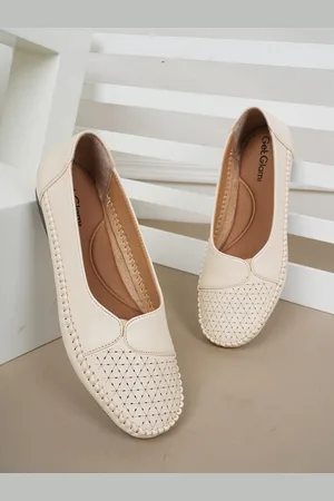 Get Glamr Women Ballerinas with Laser Cuts Flats