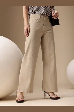 Chemistry Women Wide Leg High-Rise Stretchable Jeans
