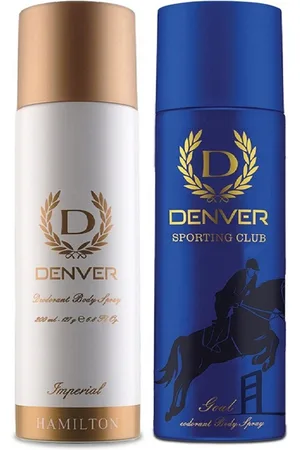 Denver Men Set of Hamilton Imperial & Sporting Club Goal Deodorant Body Sprays -200ml each