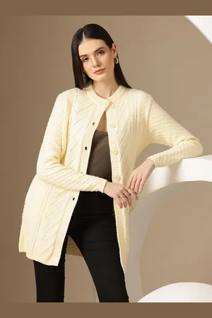 Chemistry Woollen Longline Cardigan