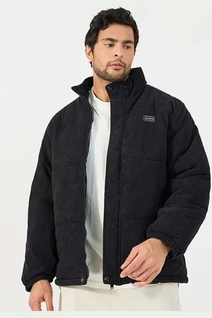 Styli Stand Collar Puffer Jacket