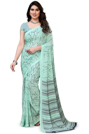 Moda Rapido Women Printed Saree with Unstitched Blouse Piece