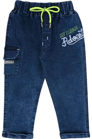Wish Karo Boys Printed Mid-Rise Jeans