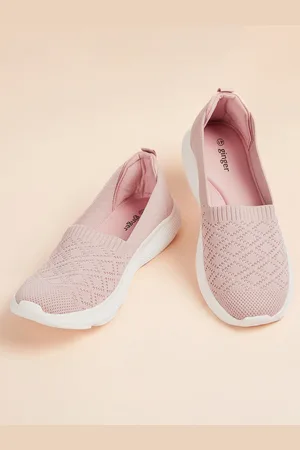Lifestyle Women Woven Design Slip-On Sneakers