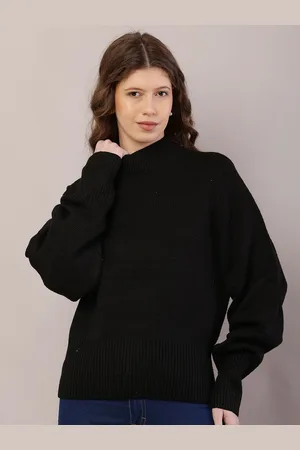NoBarr Women High Neck Long Sleeves Pullover