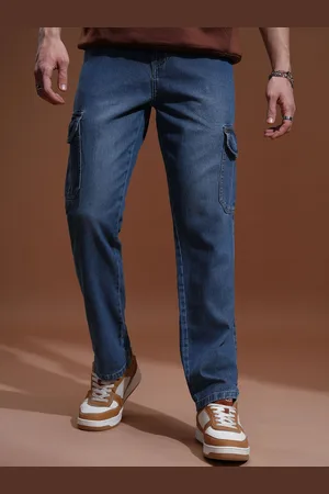 Highlander Men Cotton Straight Fit Light Fade Jeans