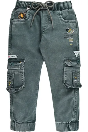 Wish Karo Boys Printed Mid-Rise Jogger Jeans