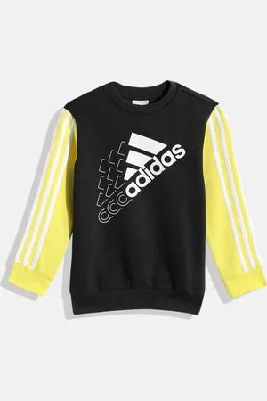 adidas Boys Brand Logo Print Outdoor Sweatshirt