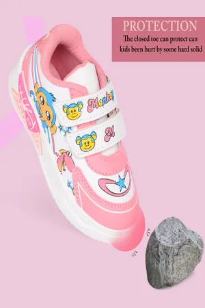BAESD Kids Printed Lightweight Slip-On Sneakers