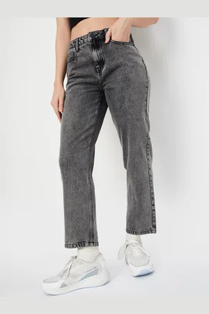 Max Collection Women Heavy Fade Mid-Rise Jeans