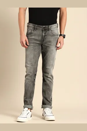 Being Human Men Slim Fit Heavy Fade Stretchable Jeans