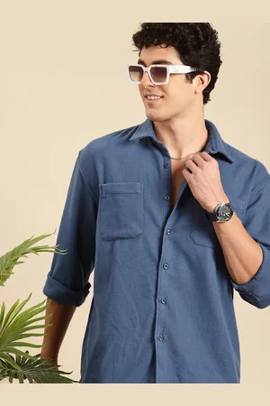 Mast & Harbour Self Design Textured Relaxed Fit Shacket