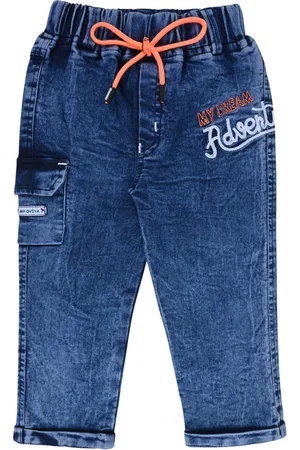 Wish Karo Boys Regular Fit Cotton Jeans