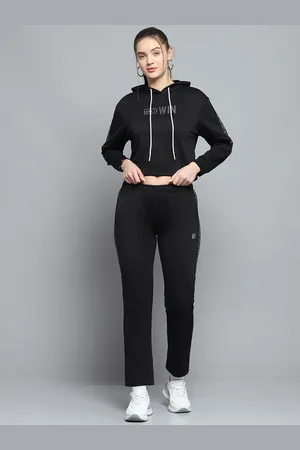 Rock.it Women Printed Hooded Mid Rise Tracksuit