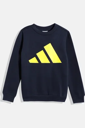 adidas Girls Brand Logo Print Outdoor Sweatshirt