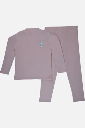 Little Surprise Box LLP Kids Crew Neck Thermal Set