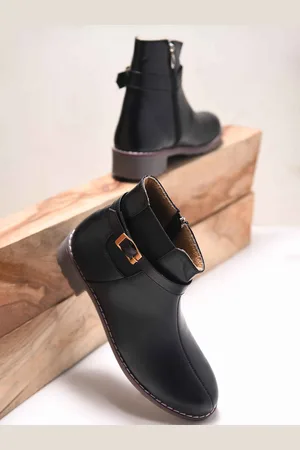 JM Looks Women Flatform Ankle Boots