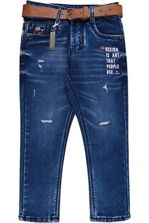 Wish Karo Boys Regular Fit Light Fade Jeans