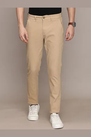 Nautica Men Smart Mid-Rise Slim Fit Chinos Trousers