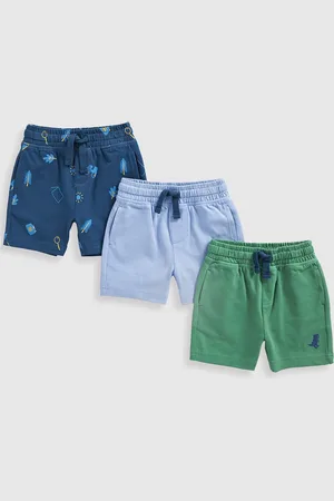 Mothercare Boys Pack of 3 Regular Fit Fashion Shorts