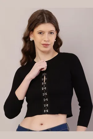 NoBarr Women Ribbed Pullover