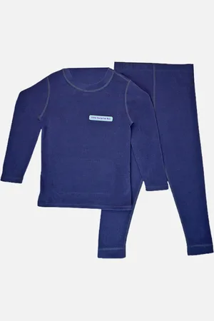 Little Surprise Box LLP Kids Round Neck Upper & Lower Body Thermal Set
