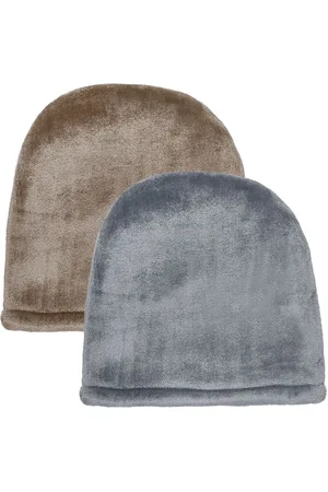 KLOTTHE Women Pack Of 2 Winter Woolen Beanie Caps