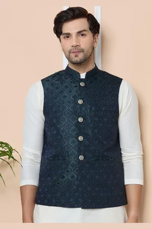 See Designs Woven Design Nehru Jackets