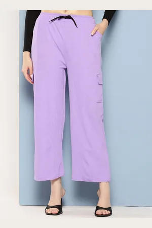 Aarika Girls Printed Smart Flared Trousers