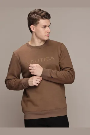Nautica Men Round Neck Pullover Sweatshirt