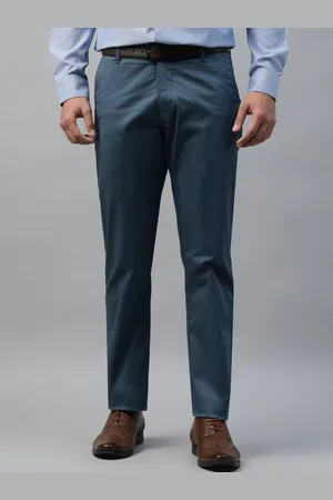 HANCOCK Men Original Slim Fit Chinos Cotton Elastane Trousers