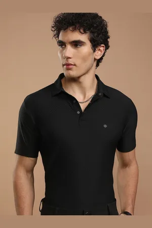 Highlander Men Polo Collar Slim Fit T-shirt