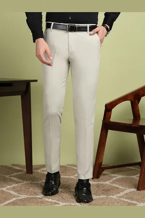 Invictus Men Regular Fit Formal Trousers