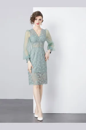 JC Collection Women Floral Self Design Sheath Dress
