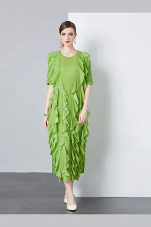 JC Collection Women A-Line Midi Dress